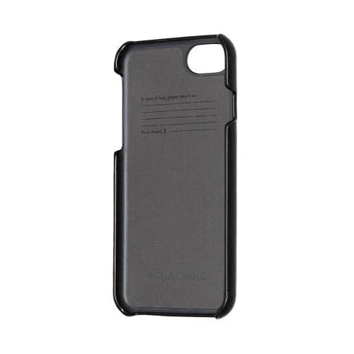 Funda + protector de pantalla iphone 6+/6s+/7+/8+. negro moleskine