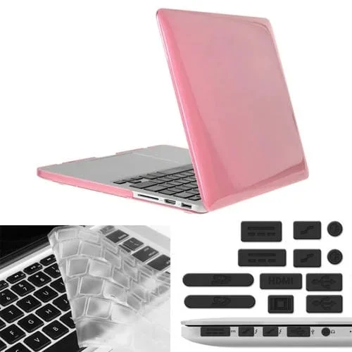 Funda Protectora 3 en 1 Enkay MacBook Pro Retina 15,4 » A1398 (Rosa)