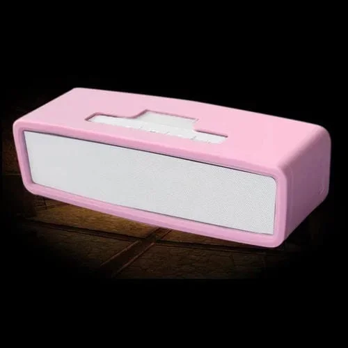 Funda Protectora Altavoz Bluetooth Bose Soundlink Mini 1/2 Gel Sílice Suave (Rosa)