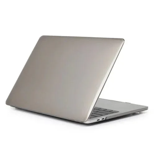 Funda Protectora Cristal para Computadora Portátil MacBook Pro 16.2 A2485 (2021) (Gris)