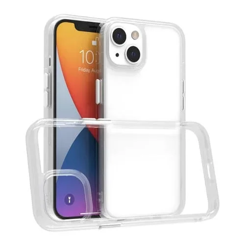 Funda Protectora Kingsteel Wolf Glass para iPhone 14 Transparente