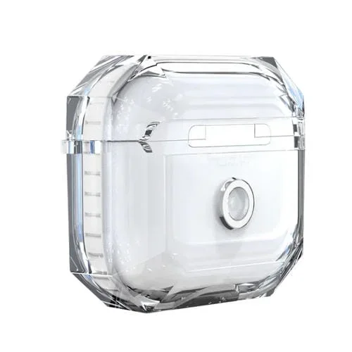 Funda Protectora para Airpods 3 Rjt-Ap-03 Transparente Anticaída para Auriculares Bluetooth (Blanco)