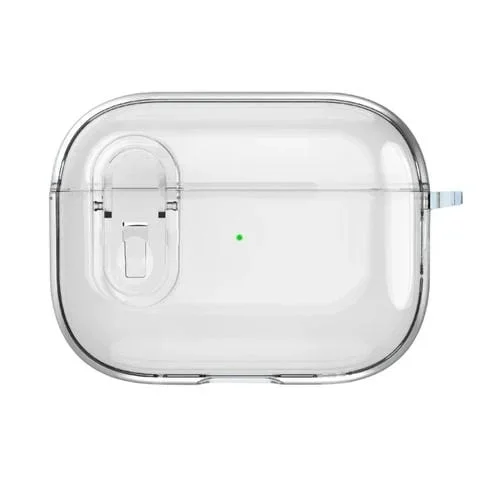 Funda Protectora Para Airpods Pro Ice Crystals A Prueba De Golpes (Transparente)