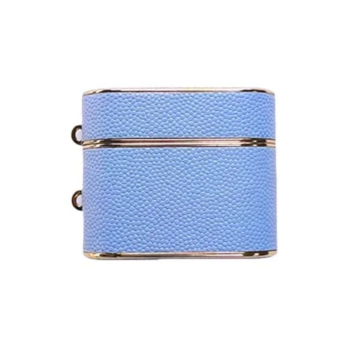 Funda Protectora Para Auriculares Bluetooth Airpods 3 Textura Bola Cilíndrica (Azul Cielo)
