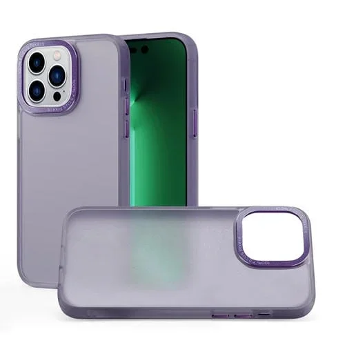 Funda Protectora para iPhone 11 Pro Skin Feel PC a Prueba de Golpes (Púrpura)