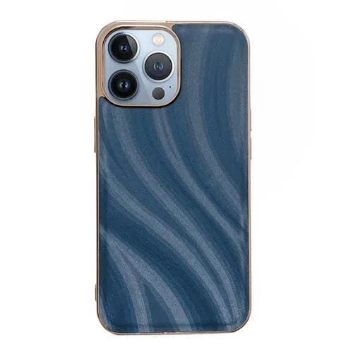 Funda Protectora para iPhone 13 Pro Nano Galvanoplastia Ice Crystal Blue