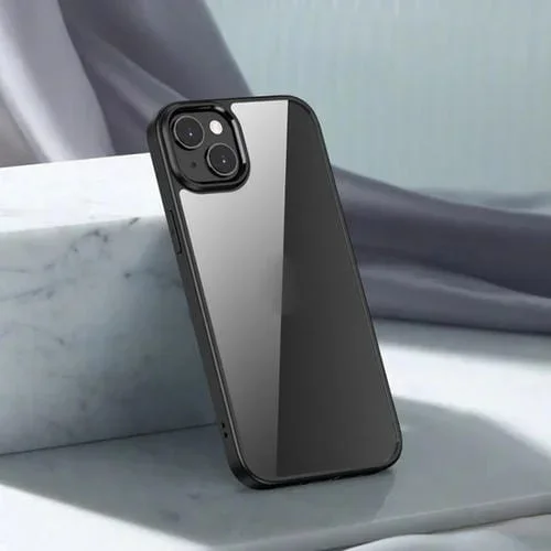 Funda Protectora para Teléfono Ipaky iPhone 14 a Prueba de Golpes PC + TPU (Negro)