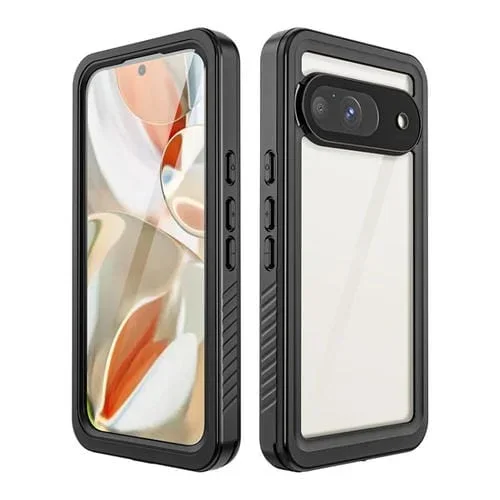 Funda Protectora PC + TPU para Google Pixel 9 a Prueba de Golpes y Agua IP68 (Negra)