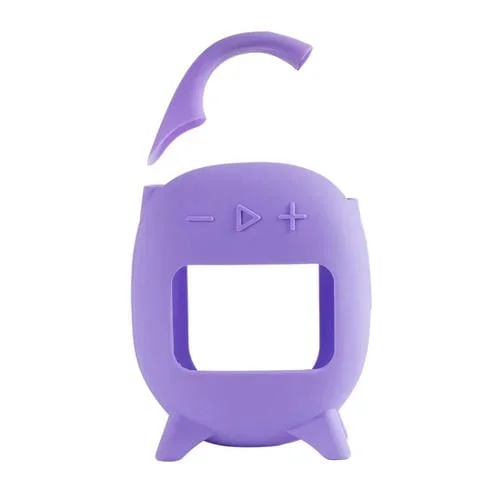 Funda Protectora Silicona para Altavoz Portátil JBL Clip 5 (Púrpura)