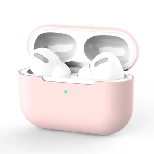 Funda Protectora Silicone para AirPods Pro Sin Hebilla (Rosa)