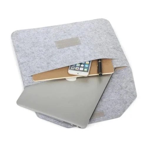 Funda Sleeve Universal para Laptop y Tablet 11.6 Pulgadas MacBook Air (Gris) 33x22x1cm