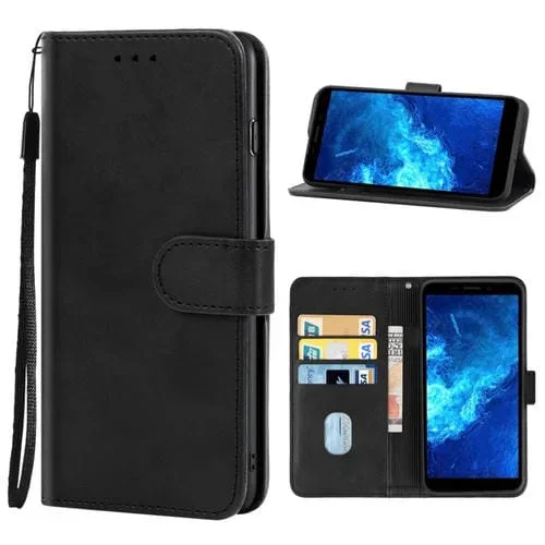 Funda Telefónica Cuero El Icono Cricket 2 (Negro)