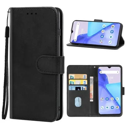 Funda Telefónica de Cuero para Umidigi Power 5 (Negro)