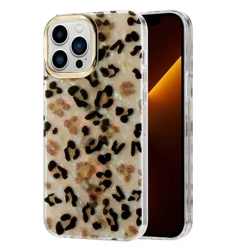 Funda Telefónica Galvanoplastia para iPhone 11 Pro (Leopard Y4)