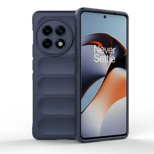 Funda TPU + Estuche de Franela para OnePlus Ace 5G (Azul Oscuro)