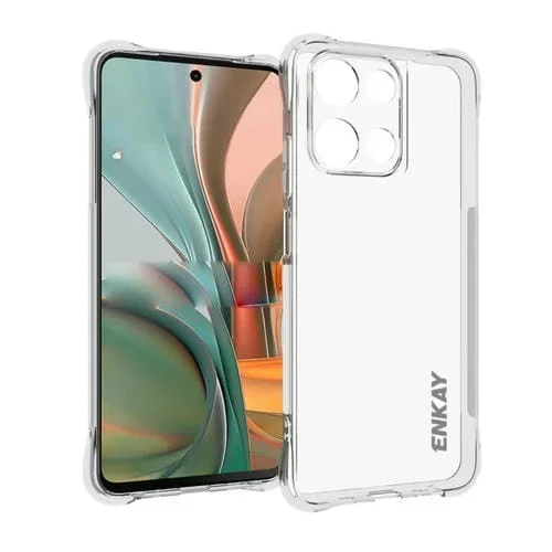Funda Transparente TPU a Prueba de Golpes Enkay Hat-Prince para Motorola Moto G Play 4G (2025)