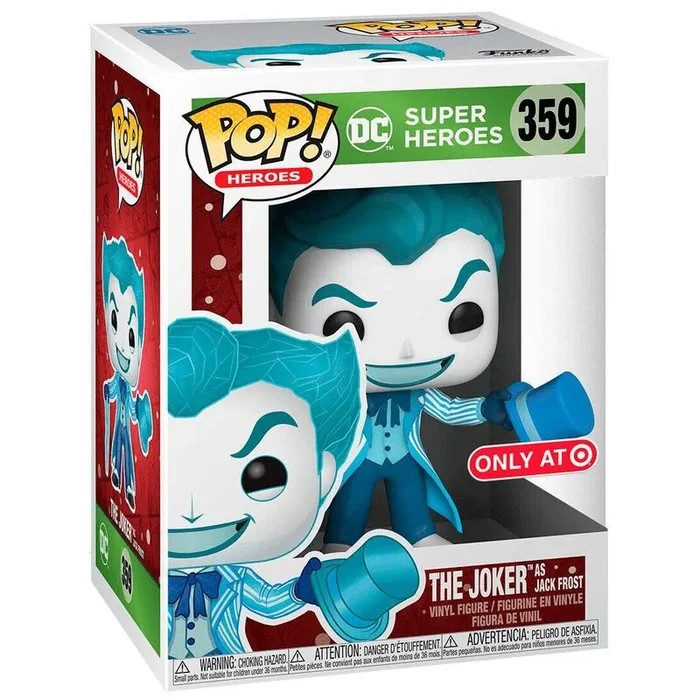 Funko Pop DC Super Heroes 359 The Joker as Jack Frost Special Edition