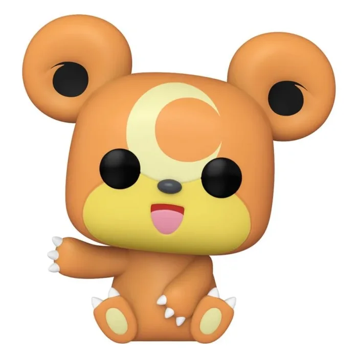 Funko Pop! Games: Pokemon – Teddiursa – Figura de Vinilo Coleccionable – Idea de Regalo- Mercancia Oficial – Juguetes para Niños y Adultos – Video Games Fans – Muñeco para Coleccionistas y Exposición