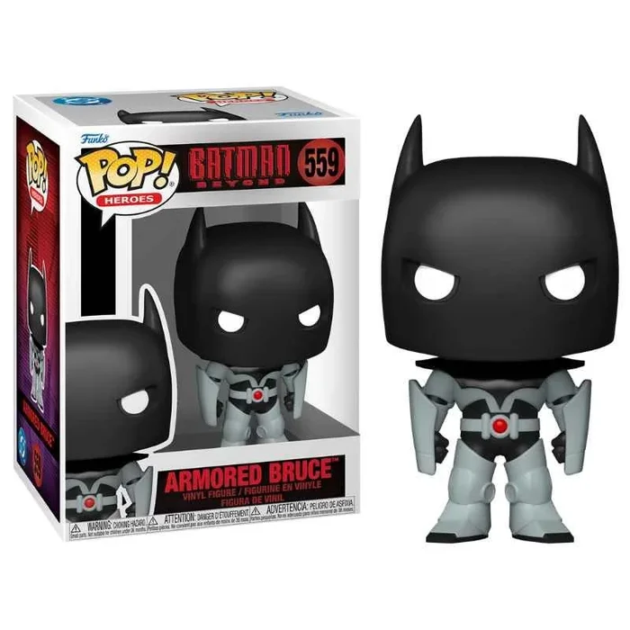Funko Pop! Heroes: Batman Beyond – Armored Bruce Wayne – DC Comics- Figura de Vinilo Coleccionable – Idea de Regalo – Mercancia Oficial – Juguetes para Niños y Adultos – Comic Books Fans