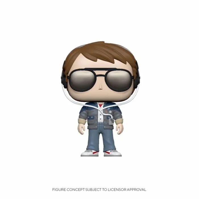Funko Pop! Movie: Back To The Future – Marty Mcfly with Glasses- Figura de Vinilo Coleccionable – Idea de Regalo – Mercancia Oficial – Juguetes para Niños y Adultos – Movies Fans