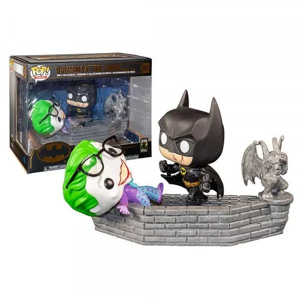 Funko Pop! Movie Moment: Batman 80th – Batman And Joker – (1989) – DC Comics – Figura de Vinilo Coleccionable – Idea de Regalo- Mercancia Oficial – Juguetes para Niños y Adultos