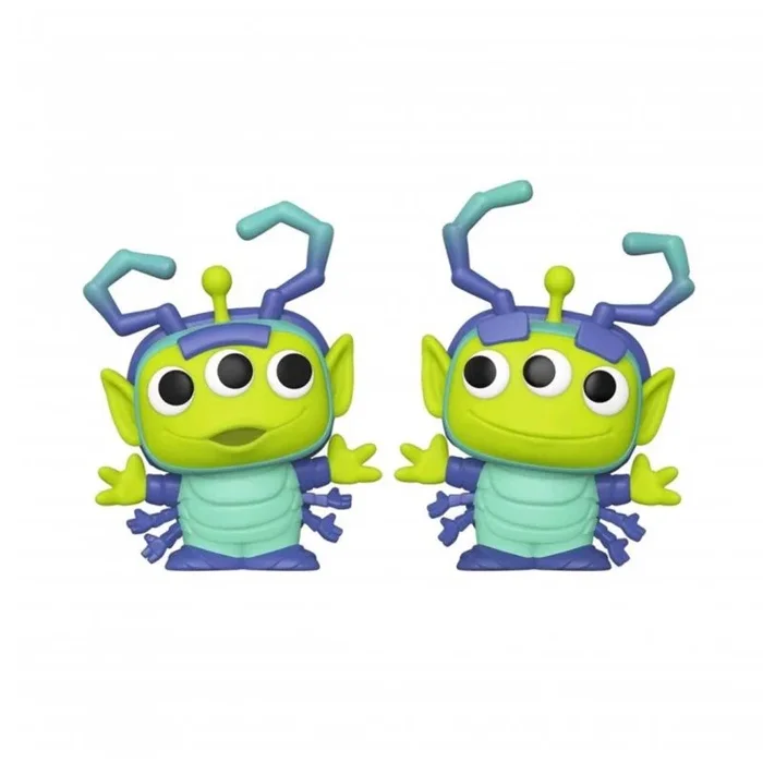 Funko pop pack doble pixar bichos alien como tuck & roll exclusivo 48549