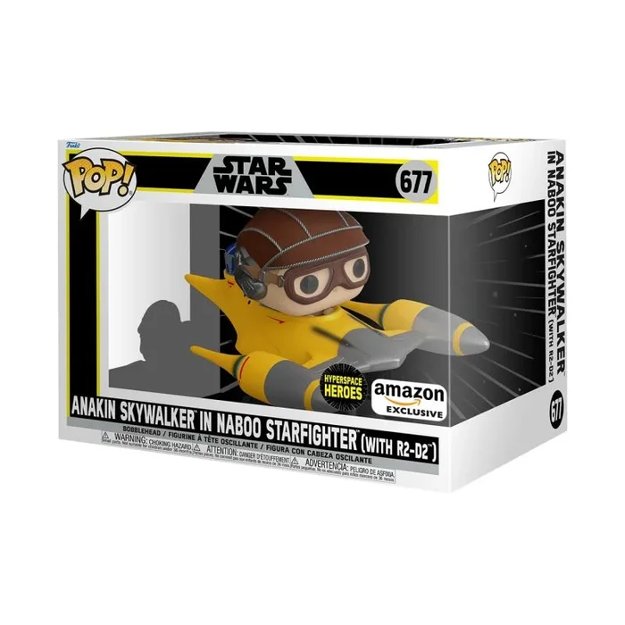 Funko POP! Ride Deluxe: SW – Anakin In N. STRFTR – Star Wars – Exclusiva Amazon – Figura de Vinilo Coleccionable – Idea de Regalo- Mercancia Oficial – Juguetes para Niños y Adultos