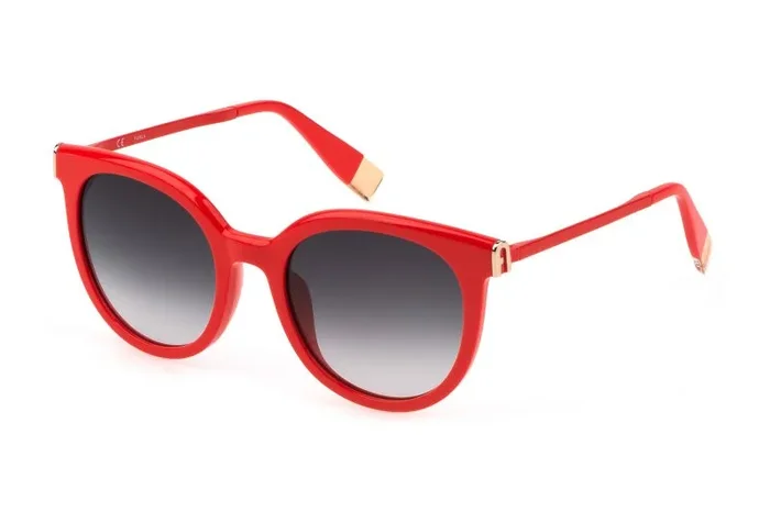 Furla Sfu625 Gafas de Sol, 05gq Arancio Lucido, 54 Unisex Adulto