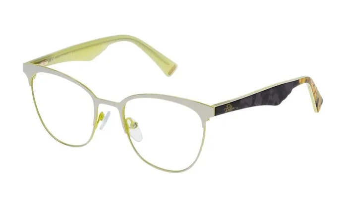 FURLA VFU585 Gafas, Shiny Copper Gold with Coloured Parts, 51 para Mujer