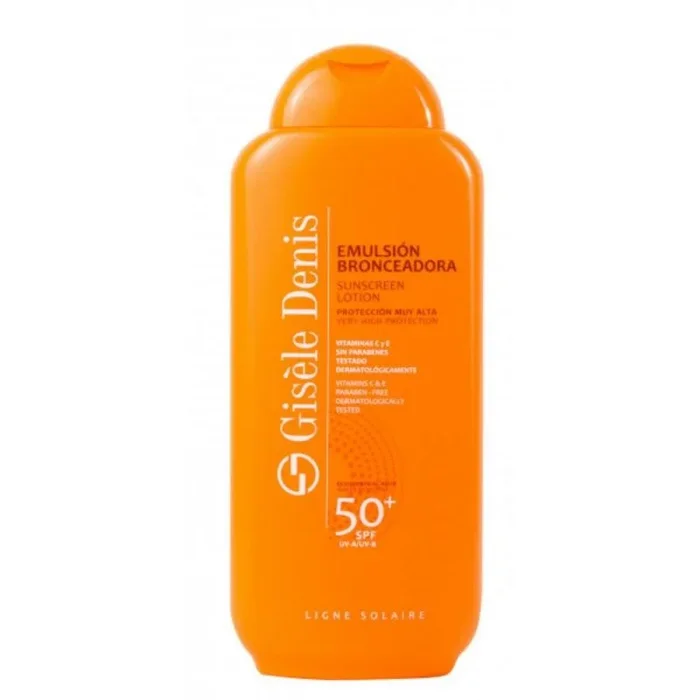 G.DENIS EMULSION BRONCEADORA F.P. 4 Líquido Bronceado radiante Aplicación suave y adecuado para todos los tipos de piel WHITE Todos los tipos