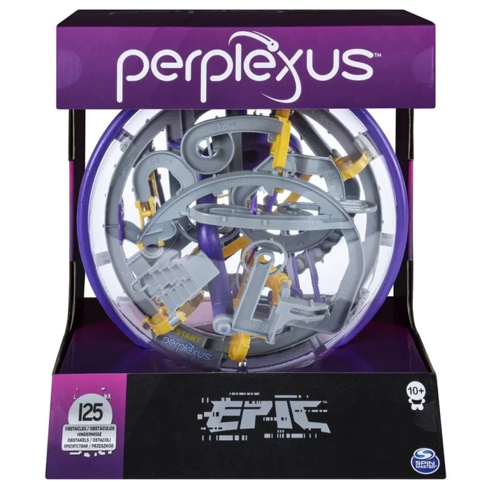 Games PERPLEXUS – ROMPECABEZAS PERPLEXUS EPIC – Bola Laberinto 3D con 125 Obstáculos – 6053141 – Juguetes Niños 8 años +