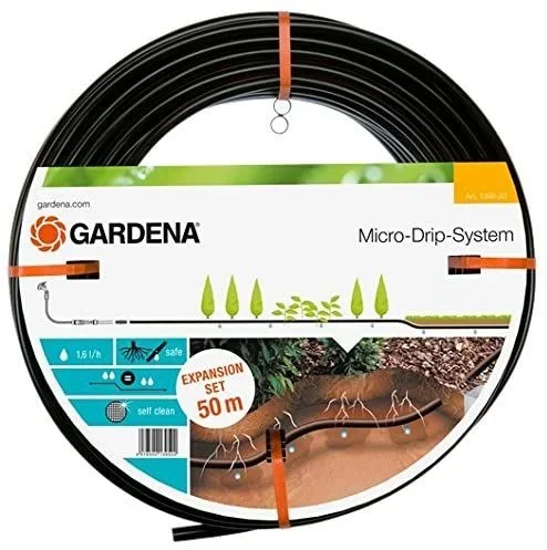 Gardena 1395-20 manguera de jardín 50 m Negro