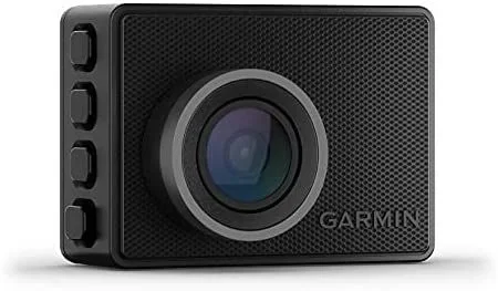 Garmin Dash Cam 47 Full HD Wifi Batería, Encendedor de cigarrillos Negro