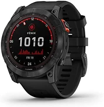 Garmin fenix 7X Solar 3,56 cm (1.4″) MIP 51 mm Digital 280 x 280 Pixeles Pantalla táctil Gris Wifi GPS (satélite)