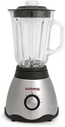 Gastroback Vital 1,5 L Batidora de vaso 850 W Negro, Acero inoxidable