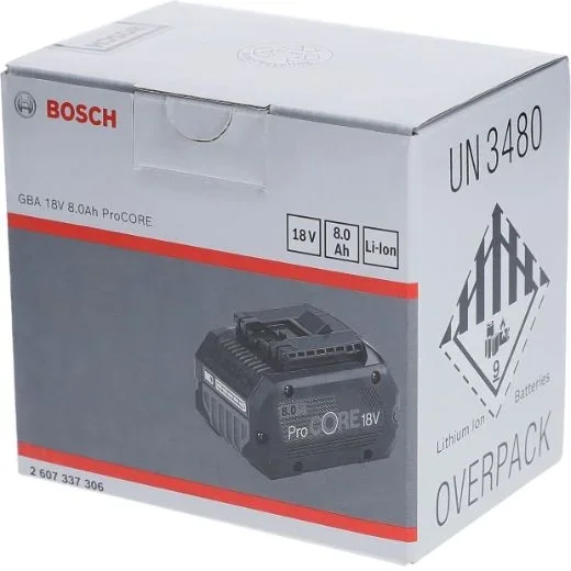 GBA ProCore Bosch 2607337306 – Batería (18 V, 8 Ah)