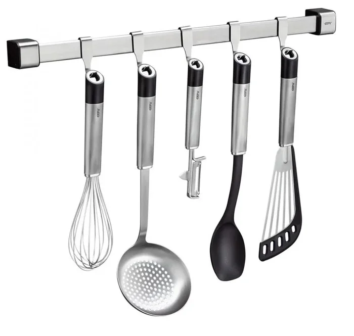 Gefu Smartline 29250 – Barra de cocina (50 cm), color plateado