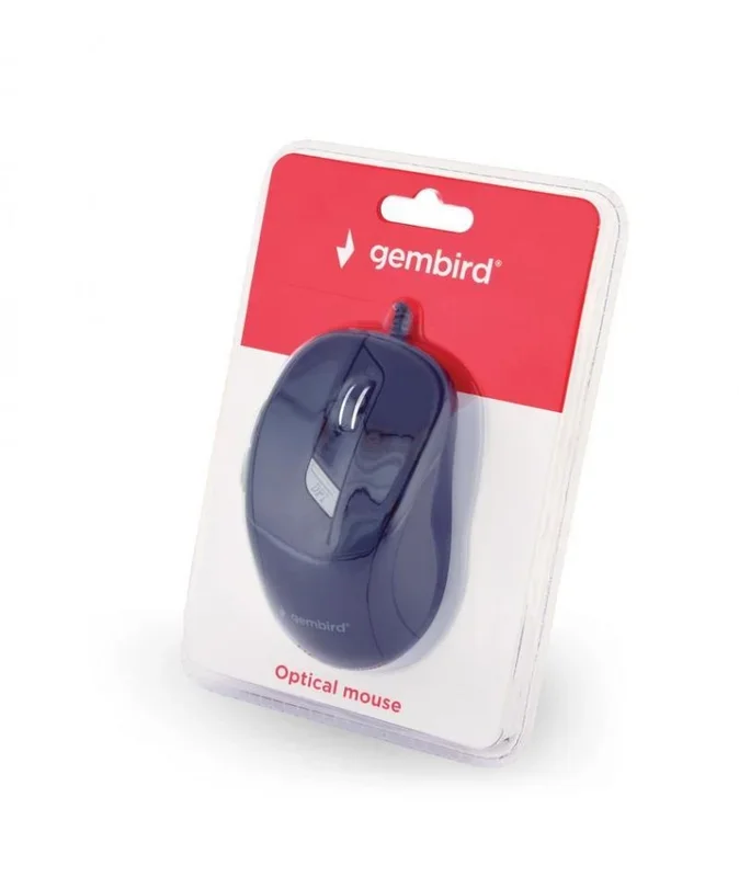 Gembird MUS-4B-02 ratón mano derecha USB Óptico 1200 DPI