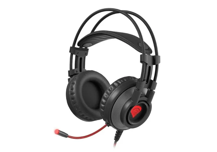 GENESIS Radon 600 Auriculares Alámbrico Diadema Juego USB tipo A Negro, Rojo