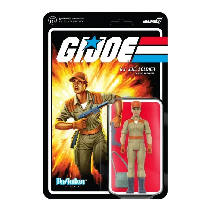 GI Joe W3A Mujer Soldado Pistola Corta Tan Reacción Fig