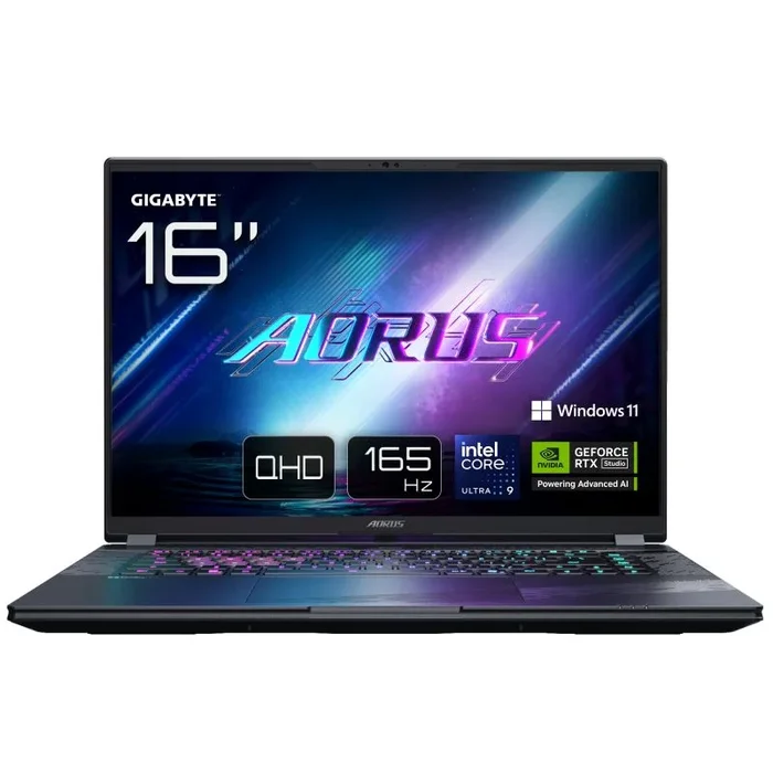 GIGABYTE AORUS ELITE 16 BWHC3DEC65SP ordenador portatil Intel Core Ultra 9 275HX Portátil 40,6 cm (16″) WQXGA 32 GB DDR5-SDRAM 2 TB SSD NVIDIA GeForce RTX 5070 Wi-Fi 7 (802.11be) Windows 11 Pro Gris