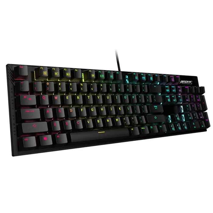 GIGABYTE AORUS K1 teclado Juego USB QWERTY Inglés Negro
