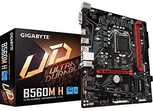 Gigabyte B560M H placa base Intel B560 Express LGA 1200 (Socket H5) micro ATX