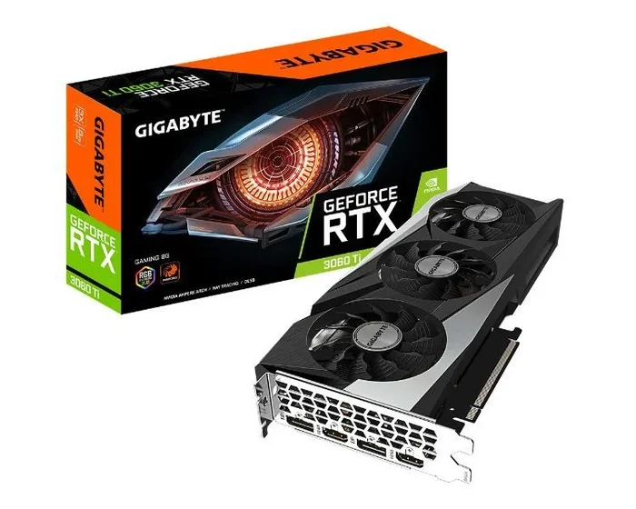 Gigabyte GAMING GV-N306TGAMING-8GD tarjeta gráfica NVIDIA GeForce RTX 3060 Ti 8 GB GDDR6
