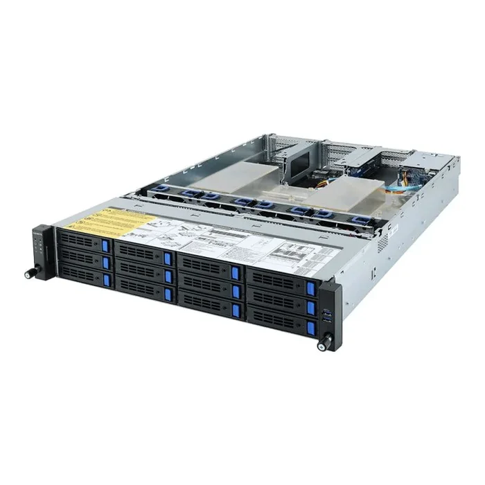 Gigabyte R282-Z90 Socket SP3 Bastidor (2U) Negro
