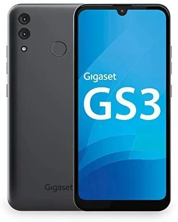 Gigaset GS3 15,5 cm (6.1″) SIM doble Android 10.0 4G USB Tipo C 4 GB 64 GB 4000 mAh Gris