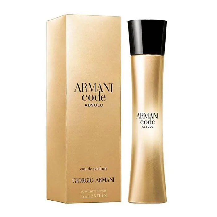 Giorgio armani code absolu eau de parfum 75ml vaporizador