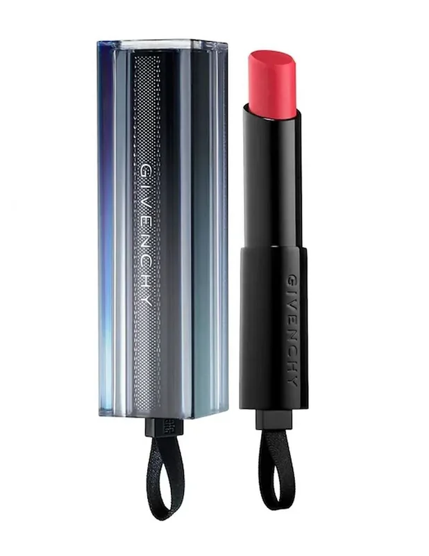 Givenchy, rouge interdit vinyl, satin finish, cream lipstick, 06, rose sulfureux, 3.3 g