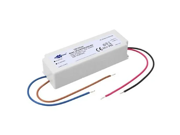 Glacial Power GP-CVP075N-24V Constant Voltage Led Power Supply, 75 W 24 V 3.2 A con Triac Dimming