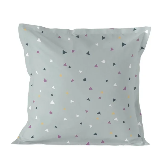 Glitzy Funda Almohada Multicolor, 80×80 cm, 100% Algodón, Calidad de 150